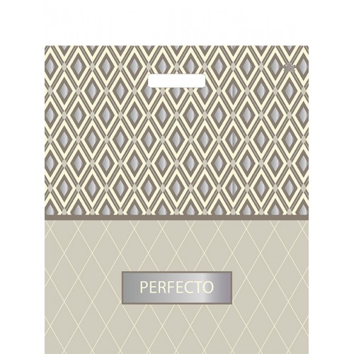 Пакет ПВД с вырубной ручкой 480*420*90 Перфекто Аргантэ-2 цена за 25шт!